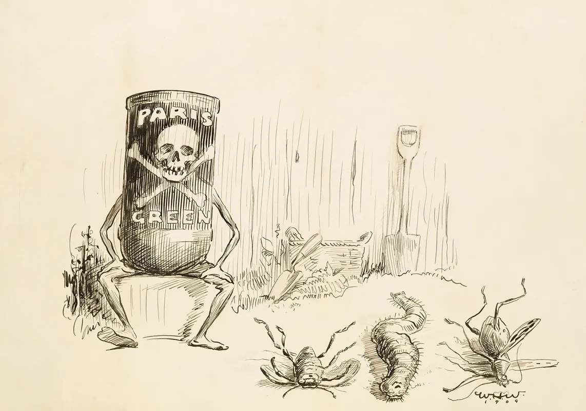 The Judgement Of Paris Green