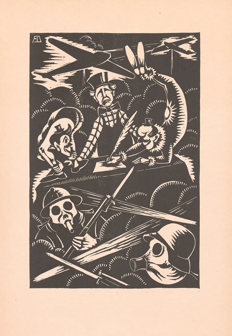 The Kellog by Albert Daenens - Canvas Print