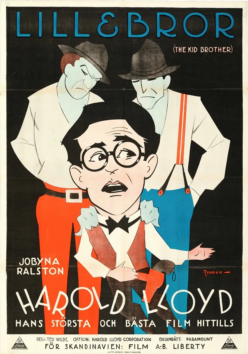 The Kid Brother by Eric Rohman - Canvas Print