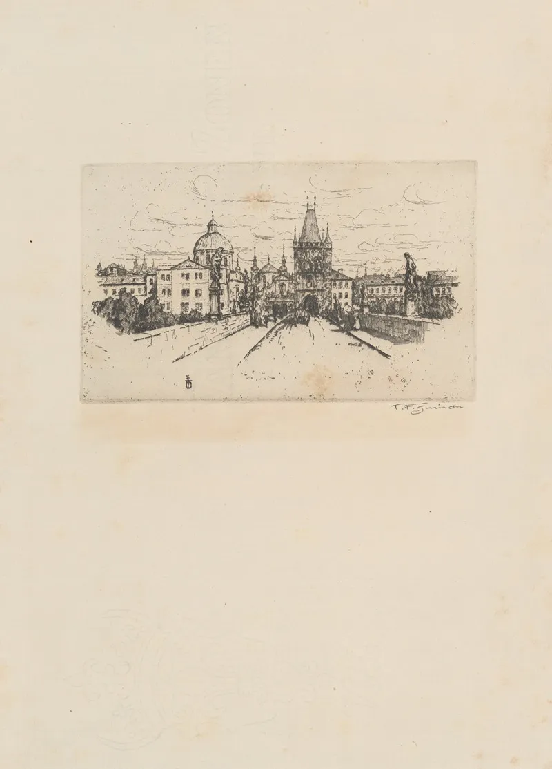 The Knights Of The Cross Square With The Charles Bridge