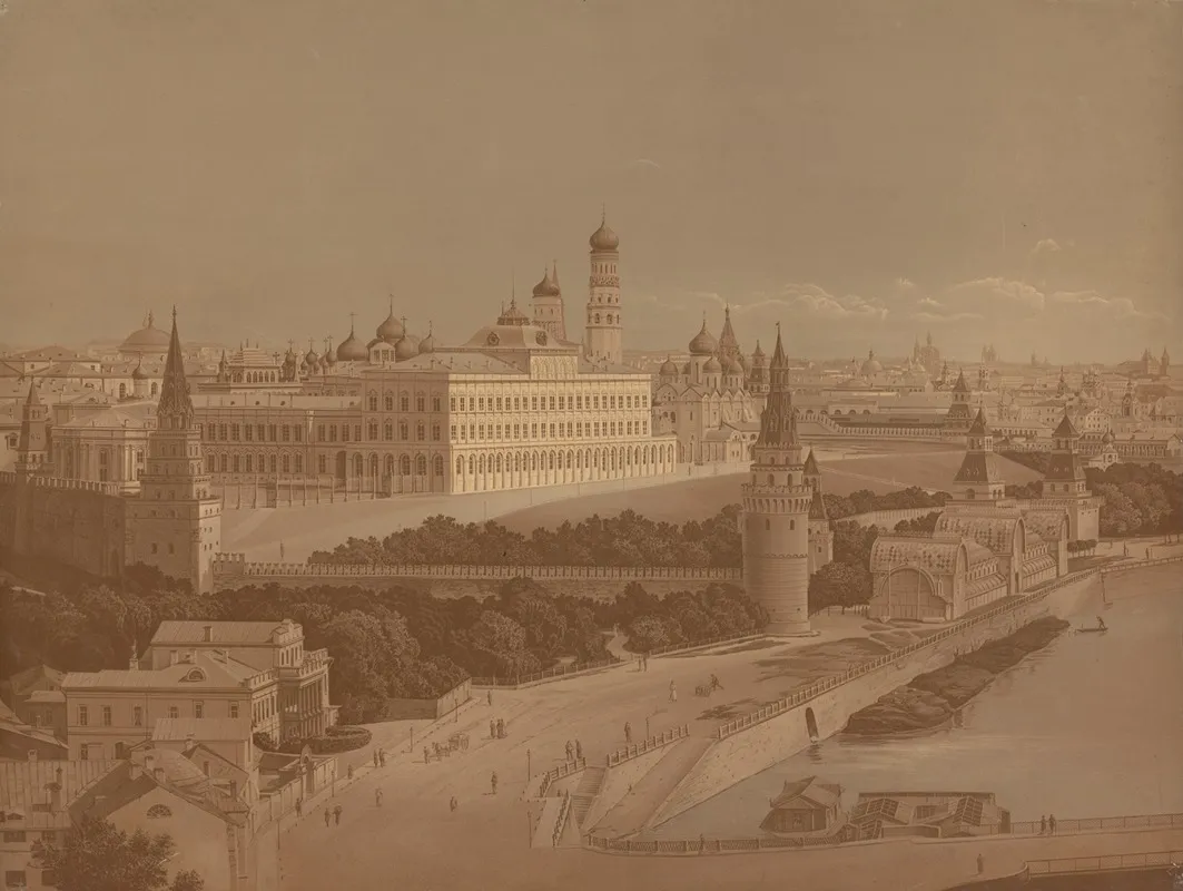 The Kremlin In Moscow