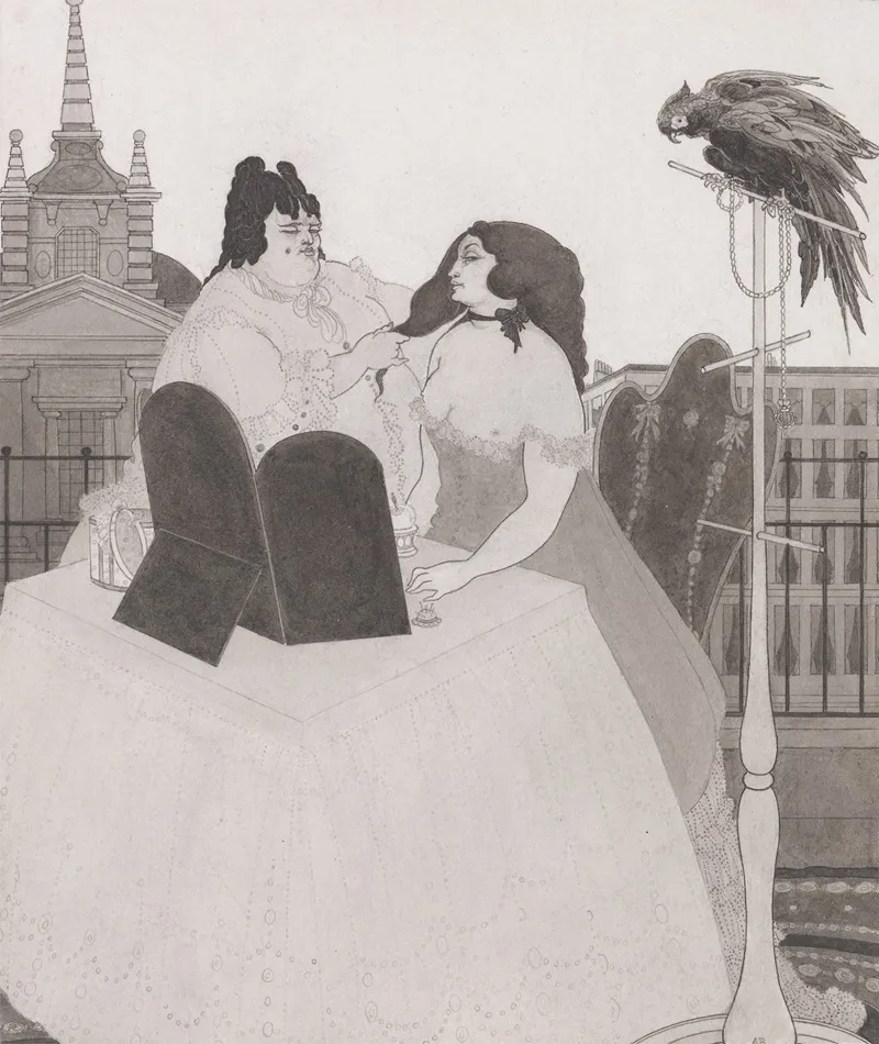 The Lady At The Dressing Table