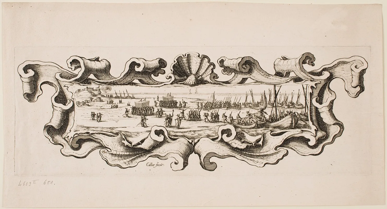 The Landing Of Troops
