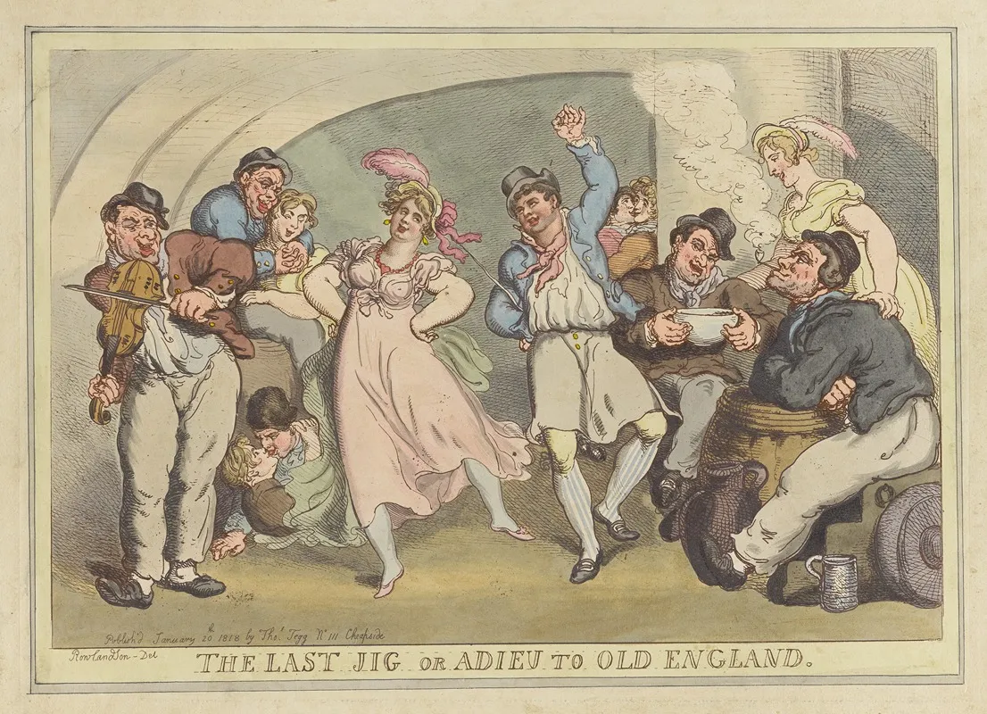 The Last Jig Or Adieu To Old England