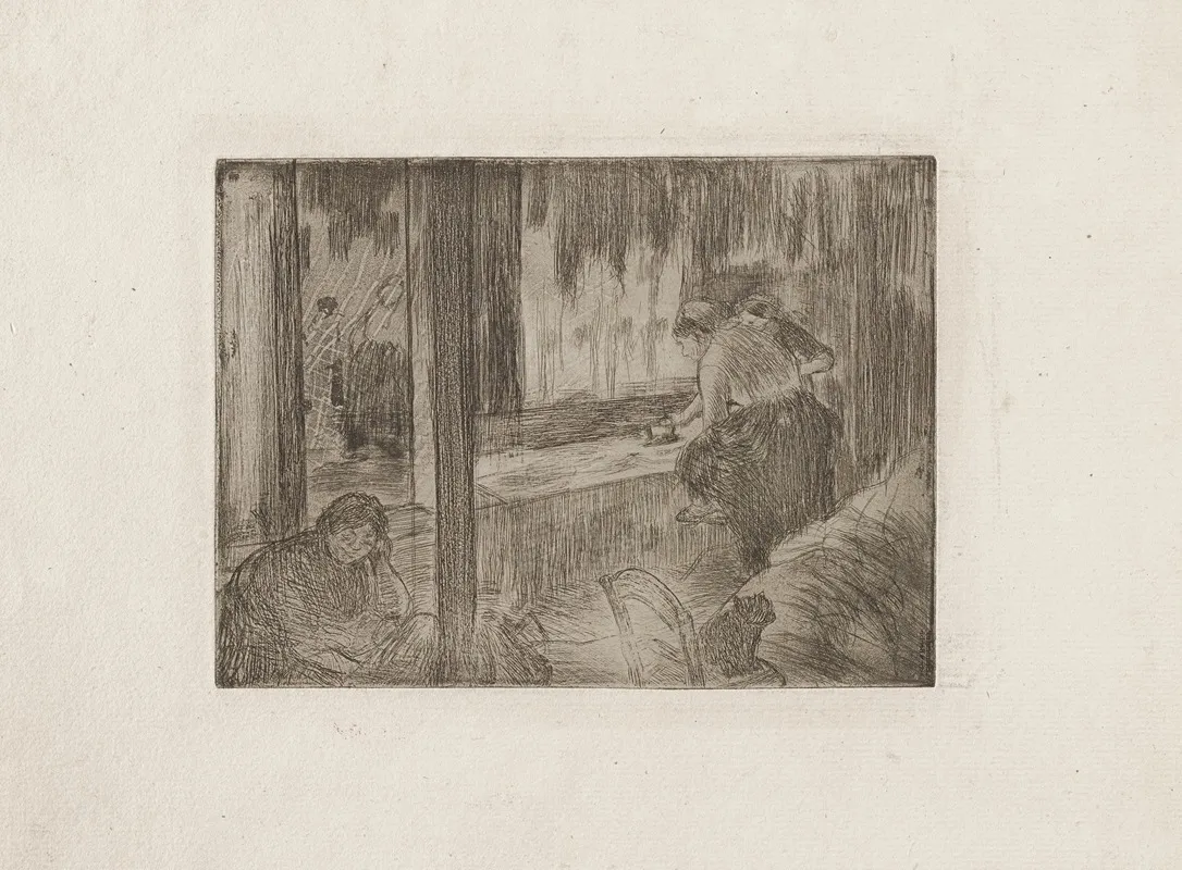The Laundresses Les Blanchisseuses