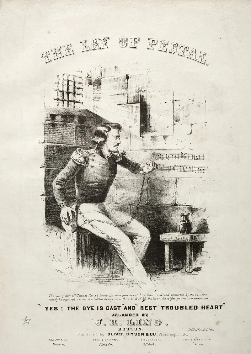 The Lay Of Pestal Sheet Music Cover