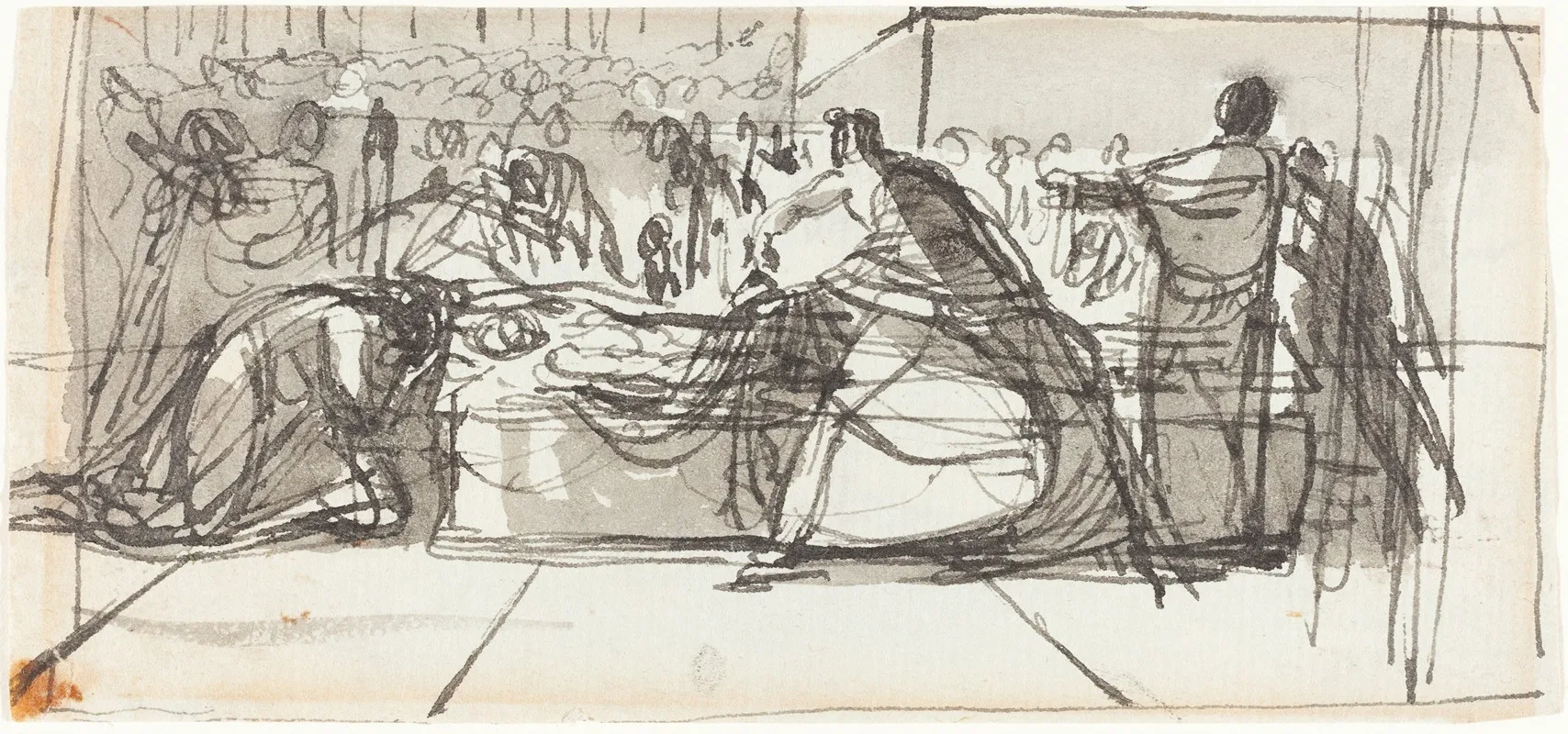 The Laying Out Of Christ
