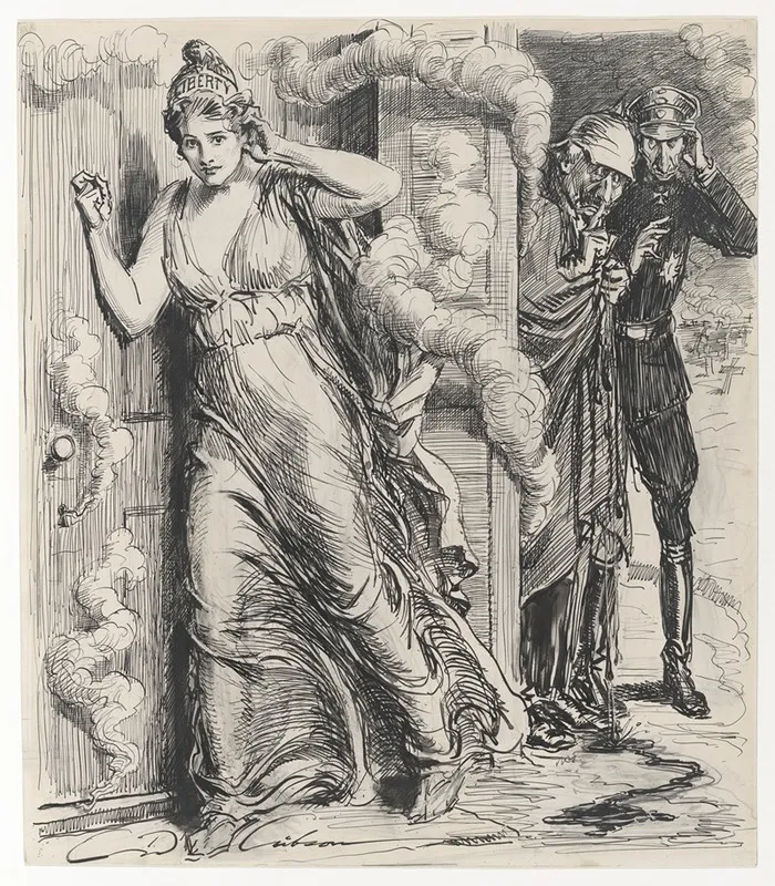 The Liberty Loan At Everymans Door