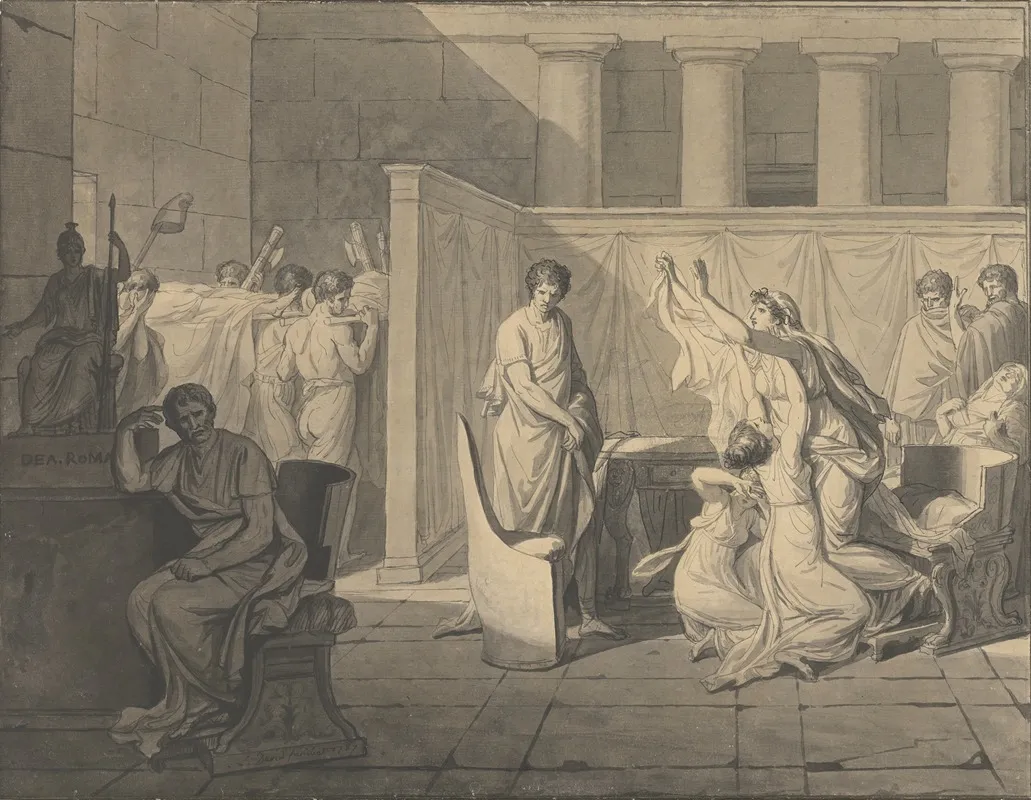 The Lictors Bringing Brutus The Bodies Of His Sons 2