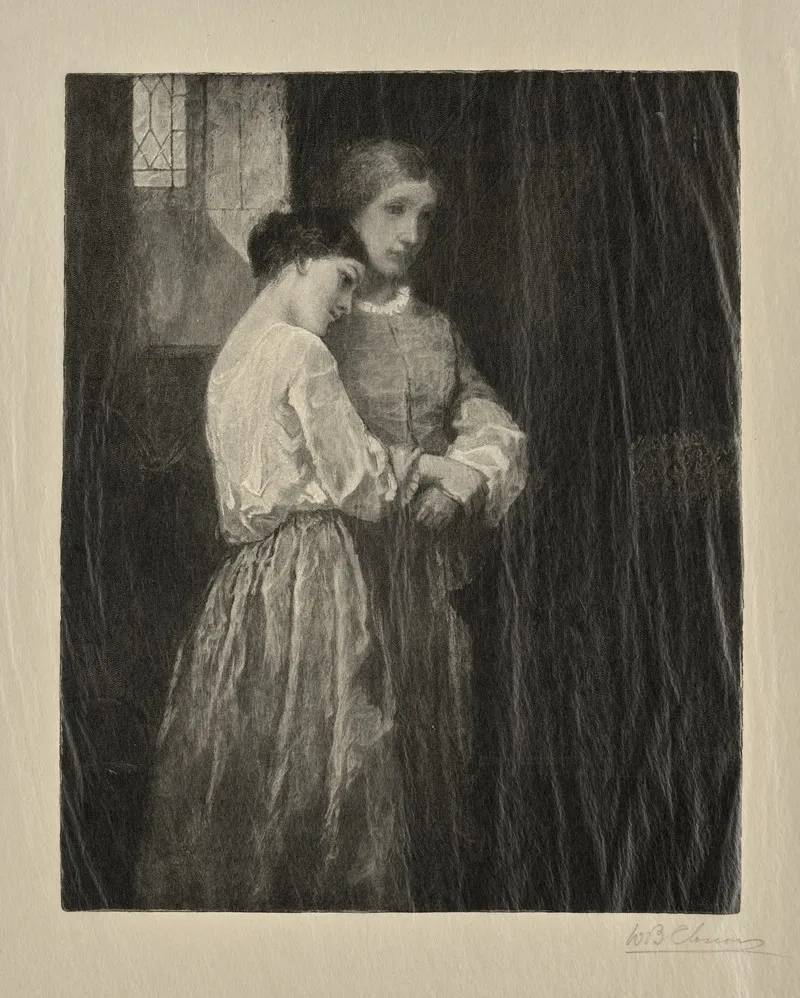The Listeners by William Baxter Palmer Closson - Canvas Print