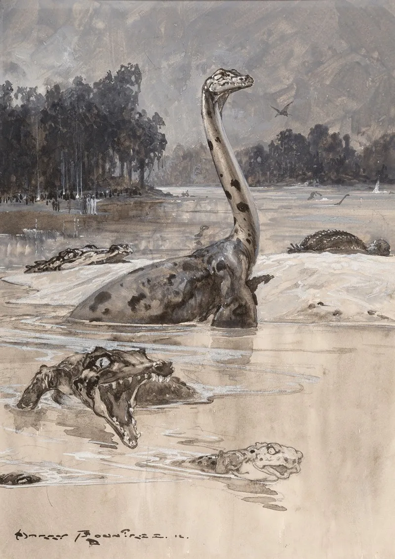 The Lost World by Harry Rountree - Canvas Print