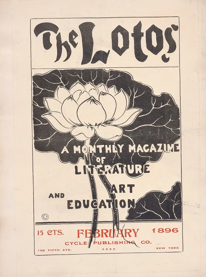 The Lotos by Arthur Wesley Dow - Canvas Print