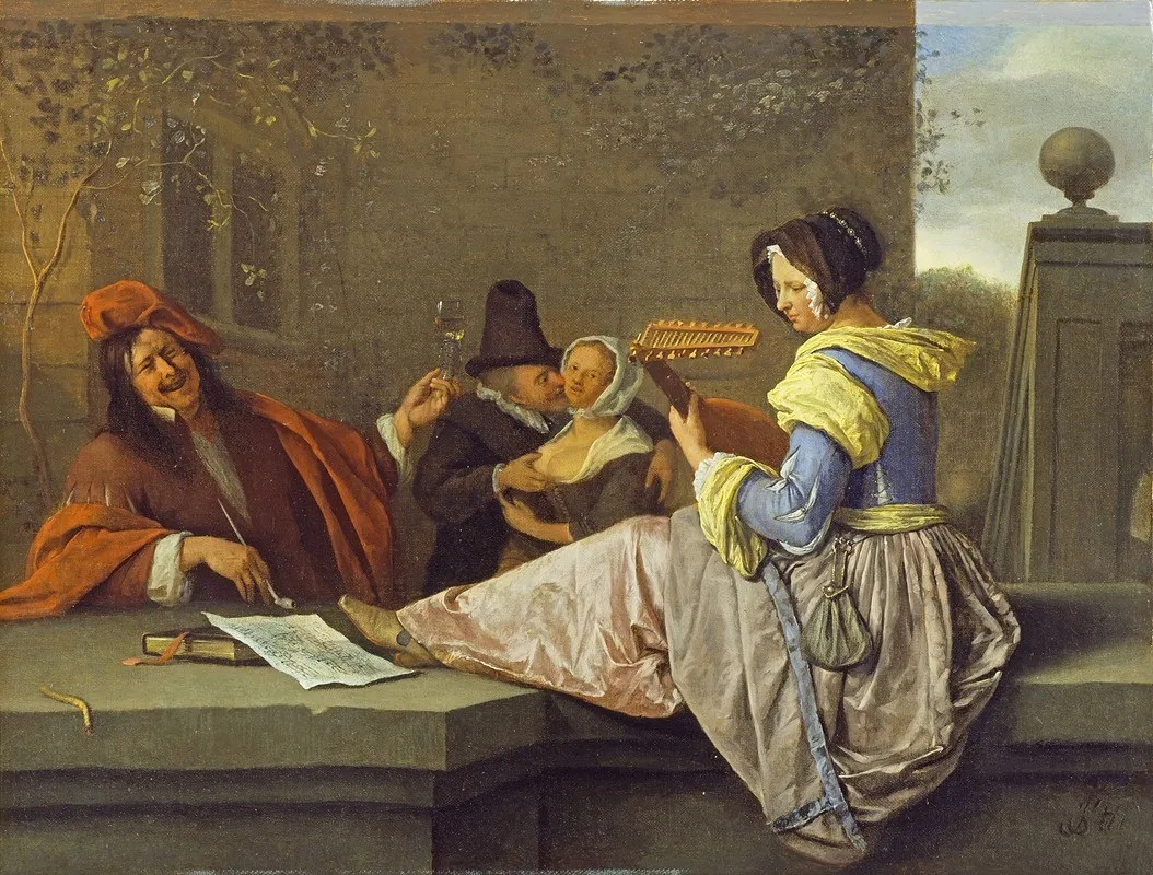 The Lute Player 4