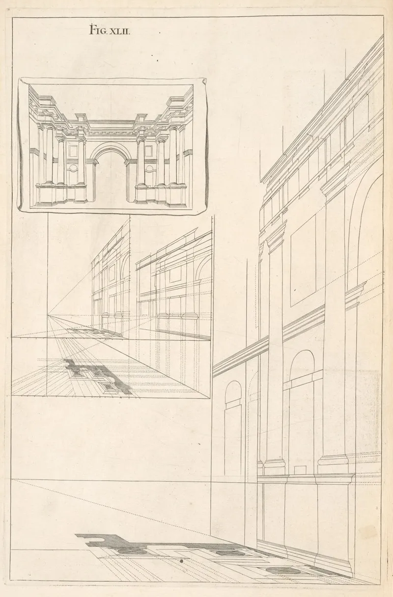 The Manner Of Avoiding Confusion In Reducing Plans And Elevations Into Perspective