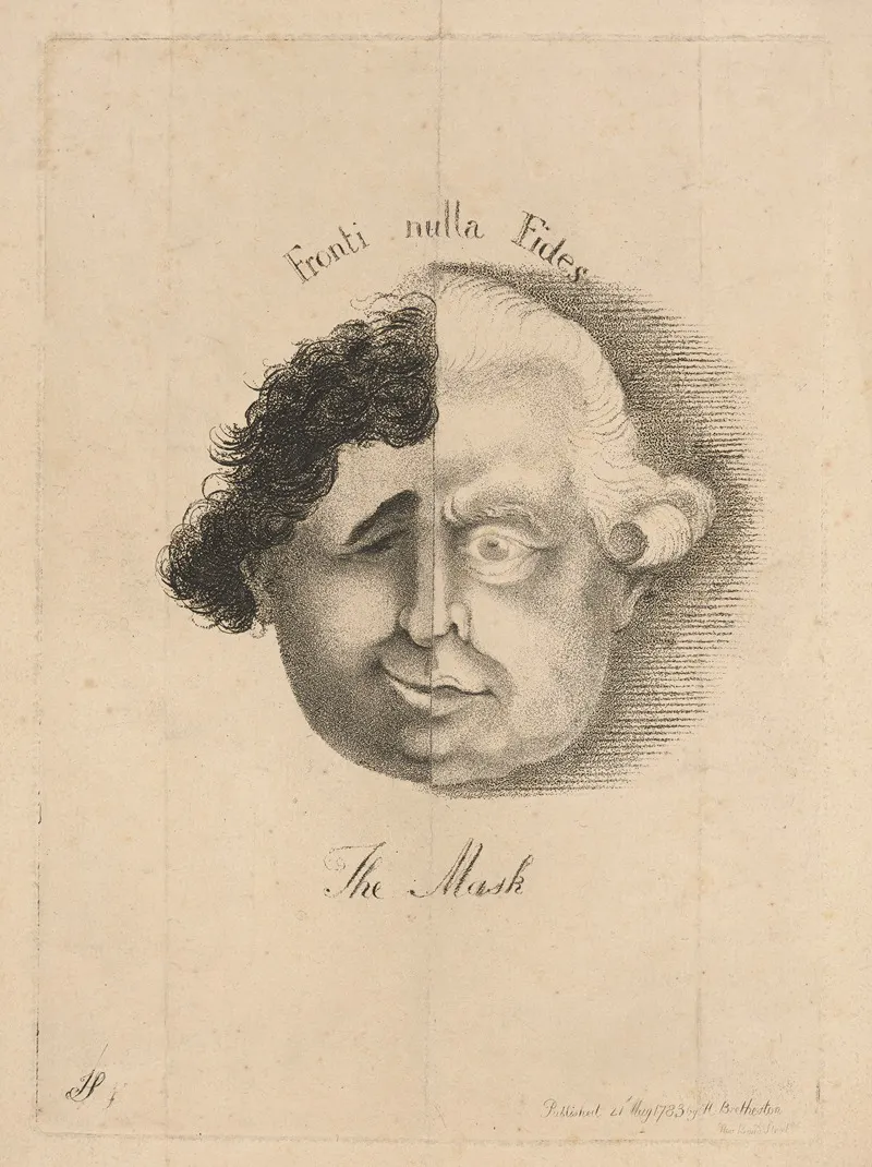 The Mask 3 by James Sayers - Canvas Print