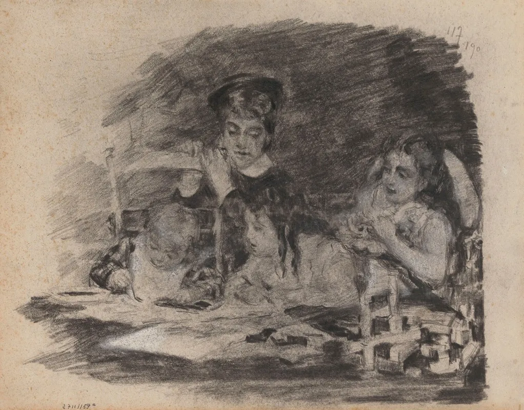 The Master Painter 2 by James Ensor - Canvas Print