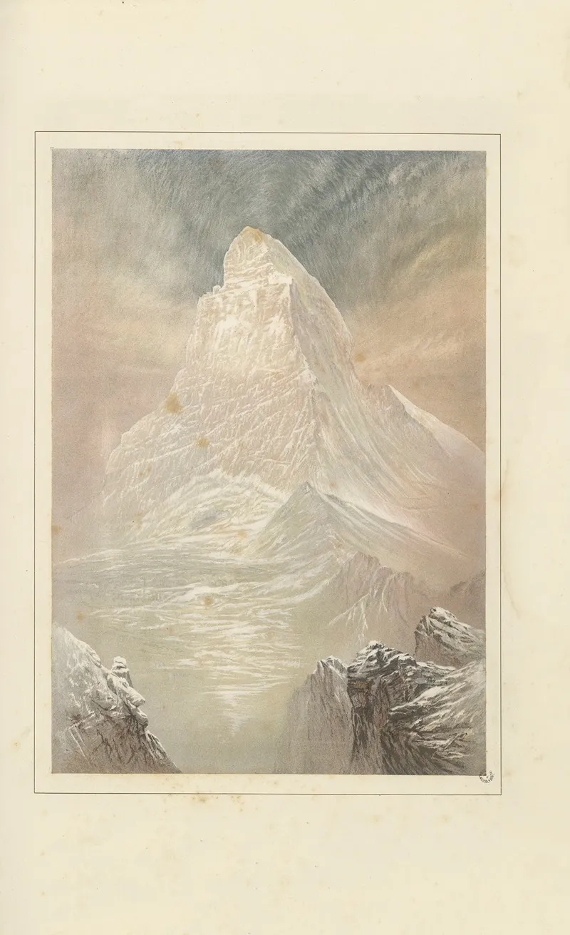 The Matterhorn 6 by Elijah Walton - Canvas Print