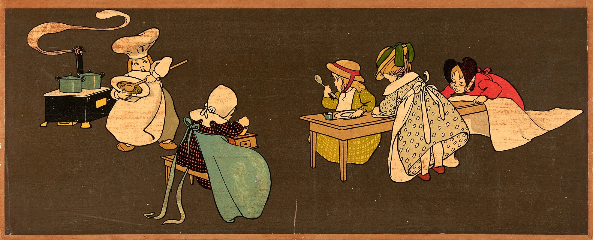 The Meal Is Being Prepared by Gertrud Caspari - Canvas Print