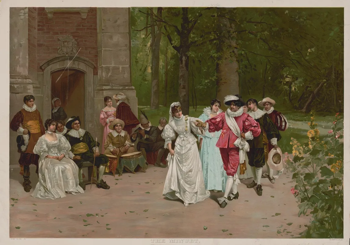 The Minuet 3 by Knapp &amp; Co. - Canvas Print