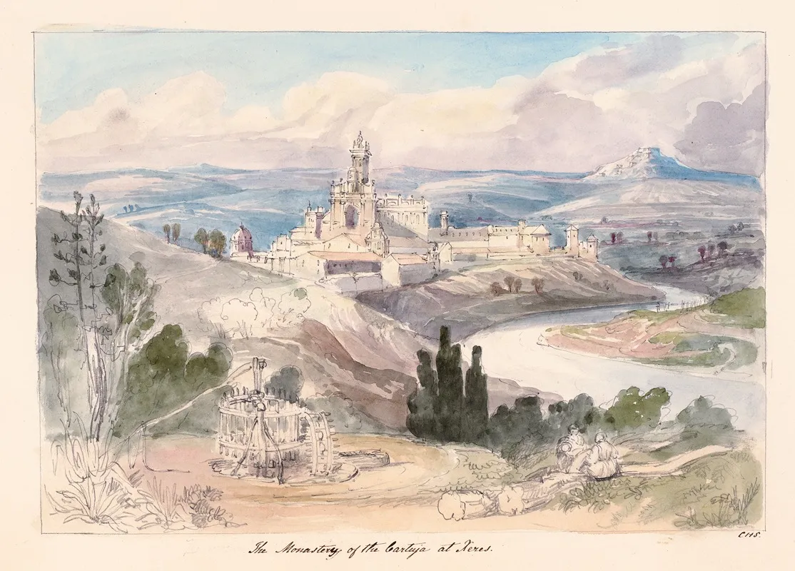 The Monastery Of The Cartuja At Xeres