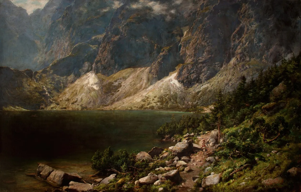 The Morskie Oko Lake In The Tatras