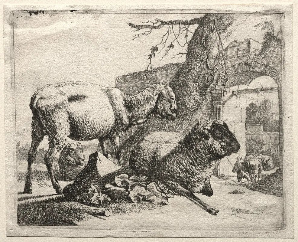 The Muleteer Under The Gateway