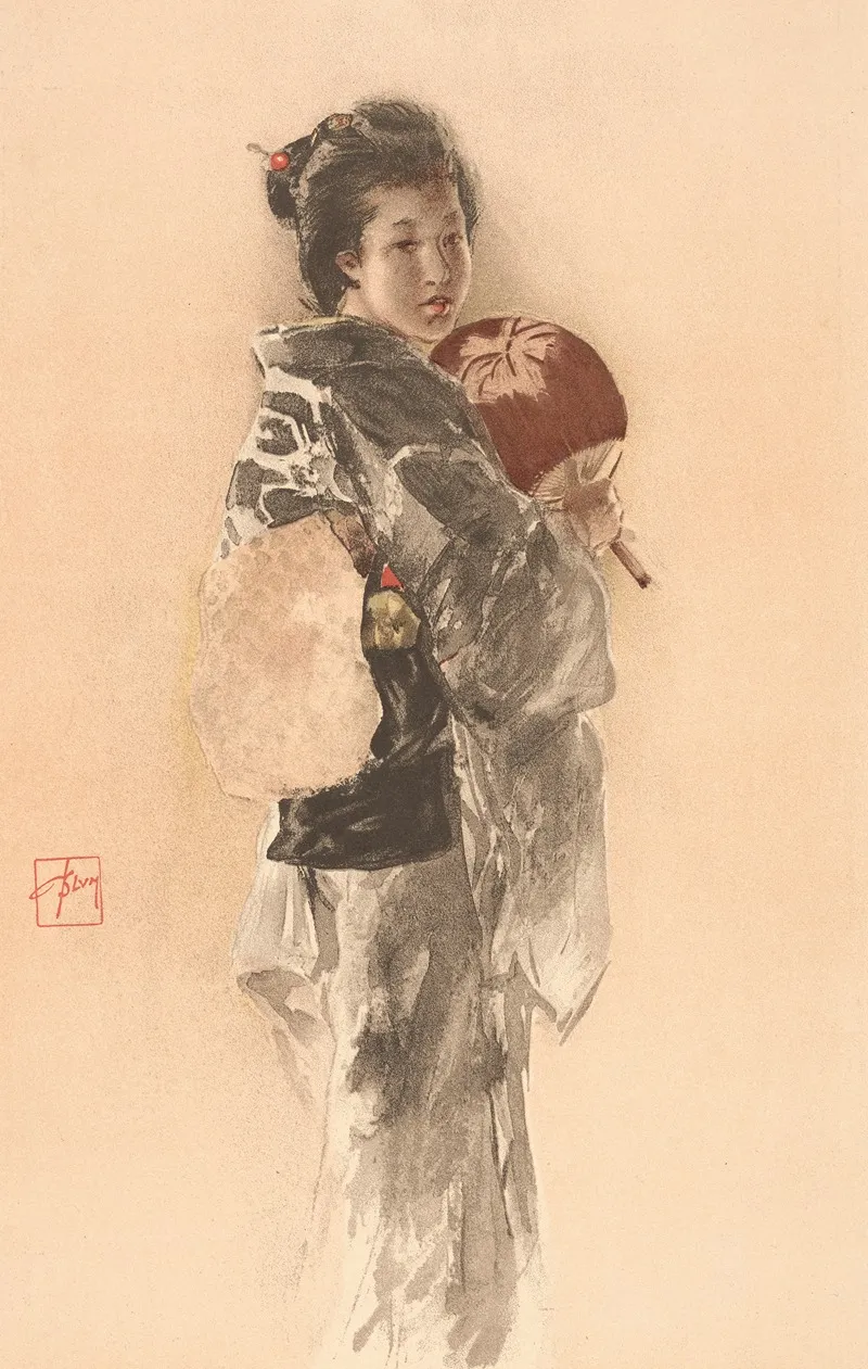 The Musee by Robert Frederick Blum - Canvas Print