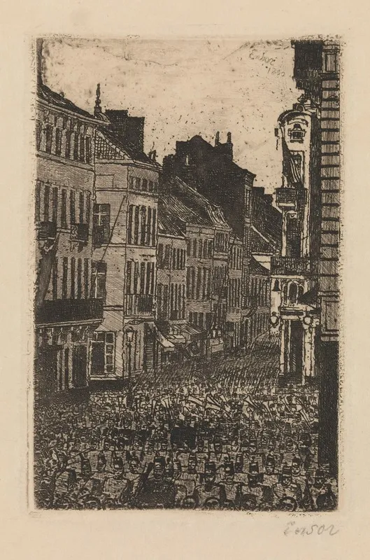 The Music In The Rue De Flandre Ostend 2