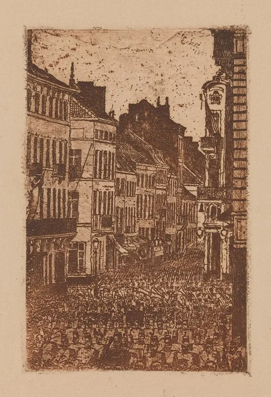 The Music In The Rue De Flandre Ostend