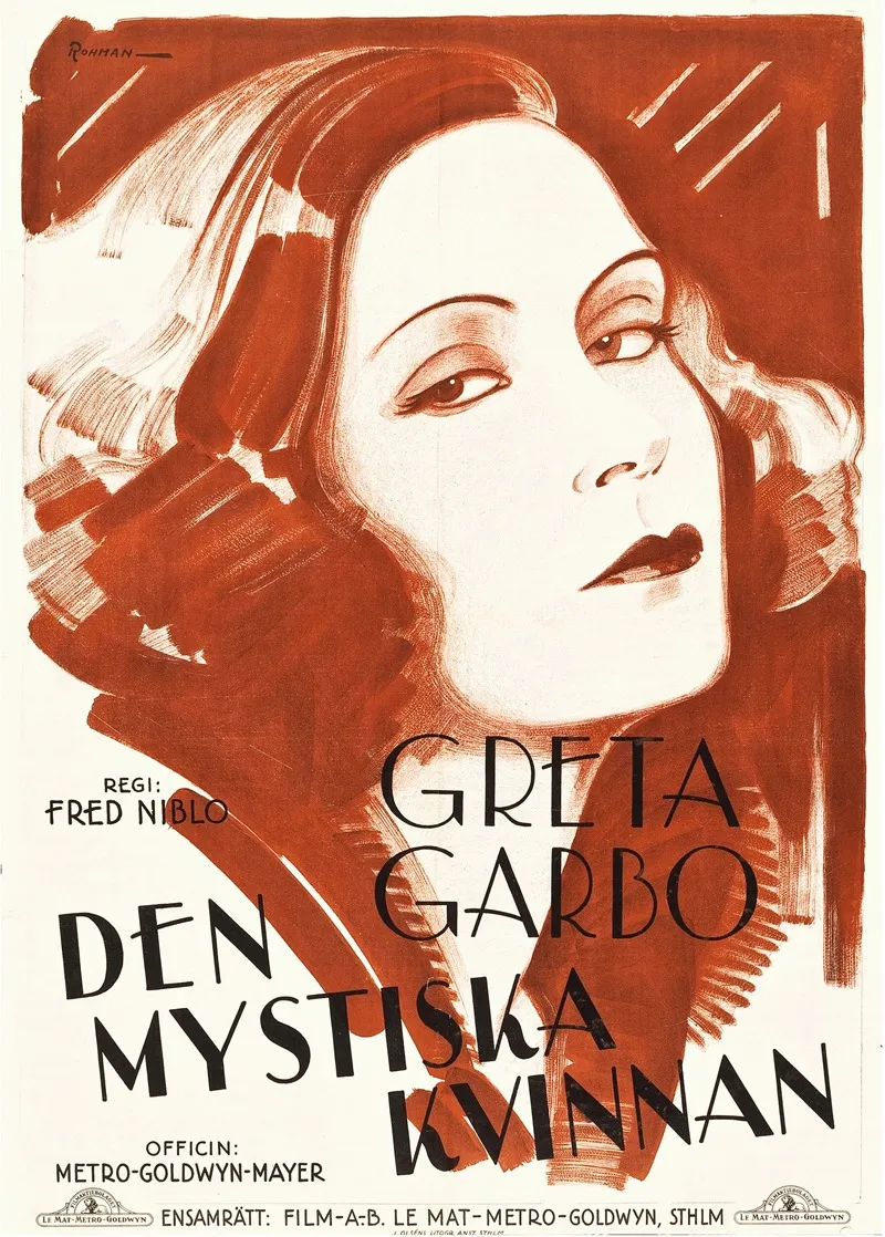 The Mysterious Lady by Eric Rohman - Canvas Print