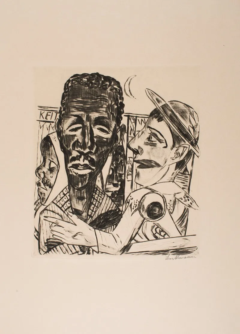 The Negro Plate 6 From The Portfolio Annual Fair 2