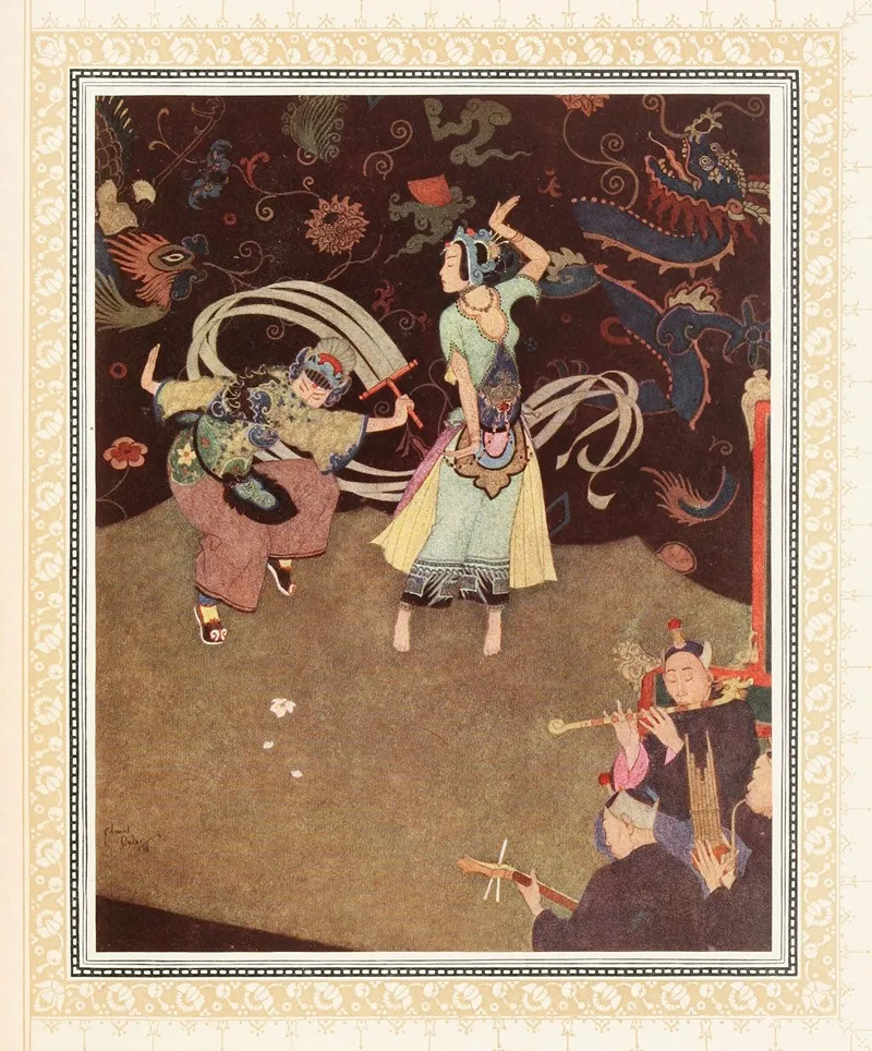 The Nuptial Dance Of Aladdin And The Lady Bedr El Budur