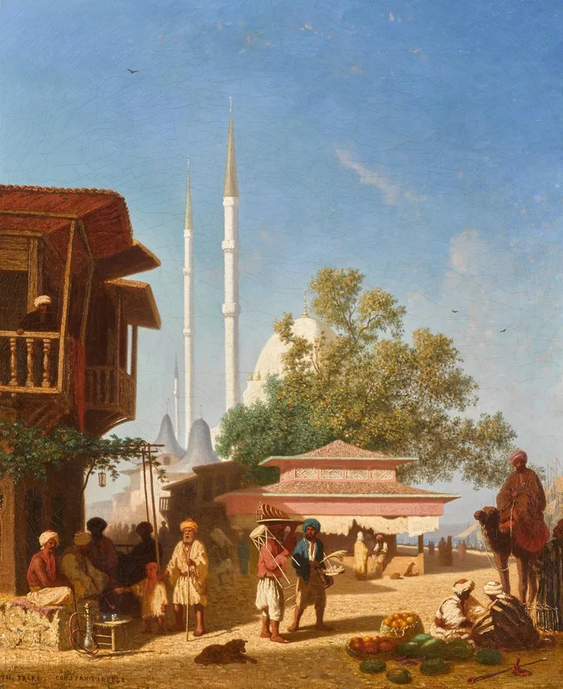 The Nusretiye Mosque Istanbul