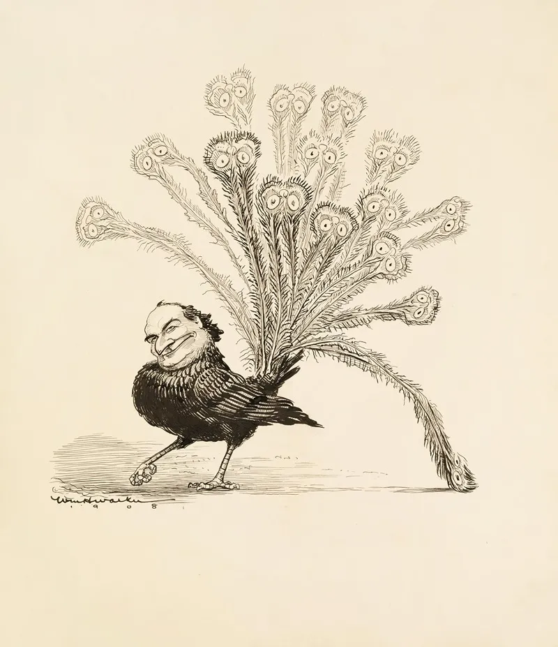 The Old Jackdaw And The Borrowed Plumes