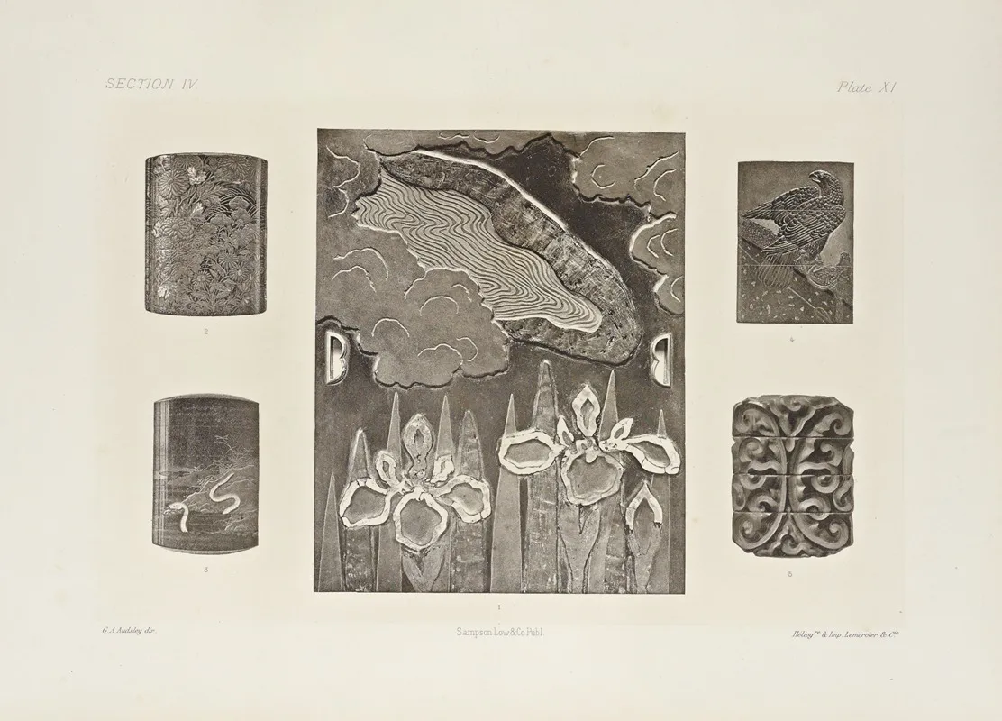 The Ornamental Arts Of Japan Pl 055