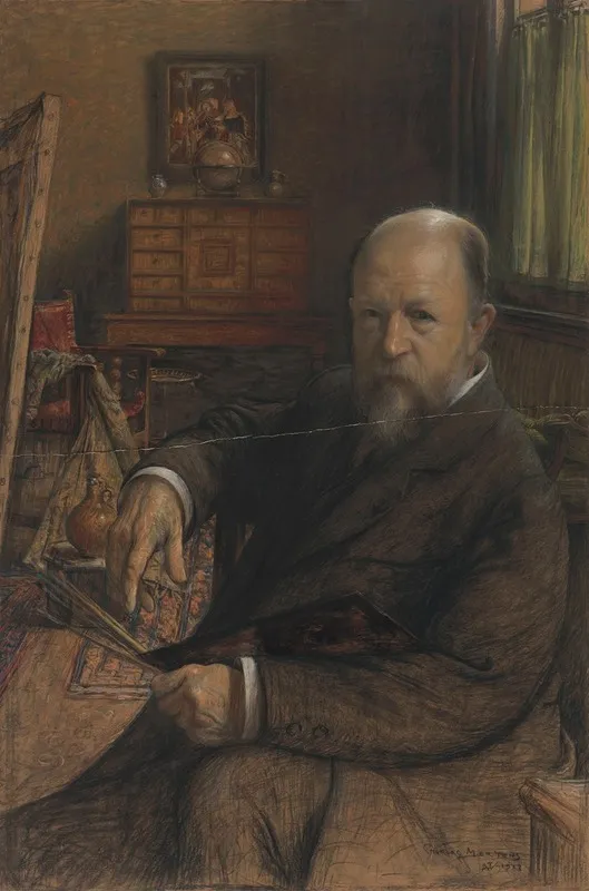 The Painter Frans Van Leemputten