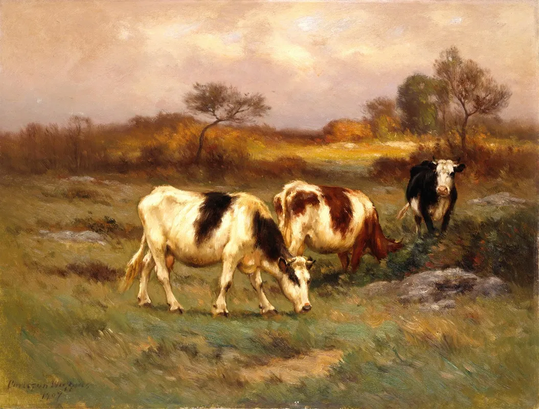 The Pasture Lot by Carleton Wiggins - Canvas Print