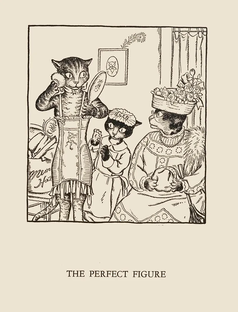 The Perfect Figure by William Ely Hill - Canvas Print