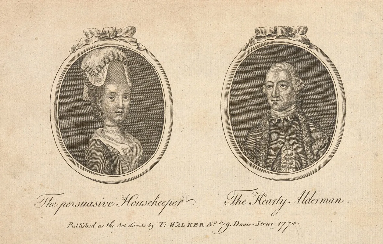 The Persuasive Housekeeper The Hearty Alderman