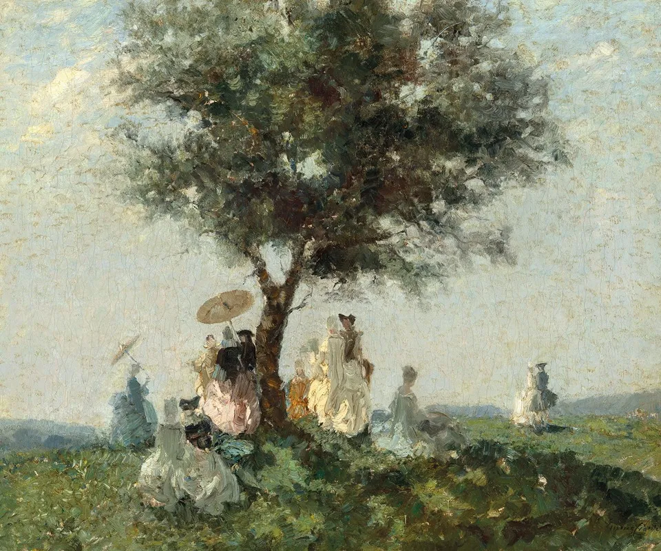 The Picknick by Emma Ciardi - Canvas Print