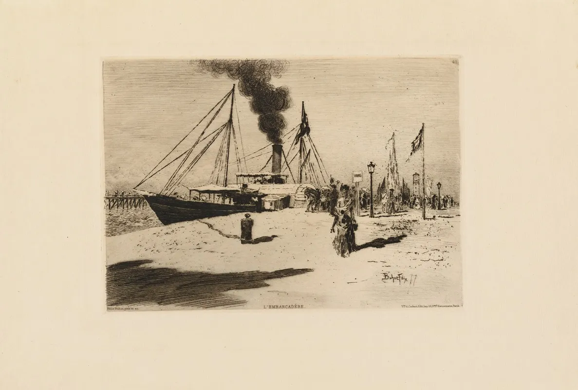 The Pier At Trouville