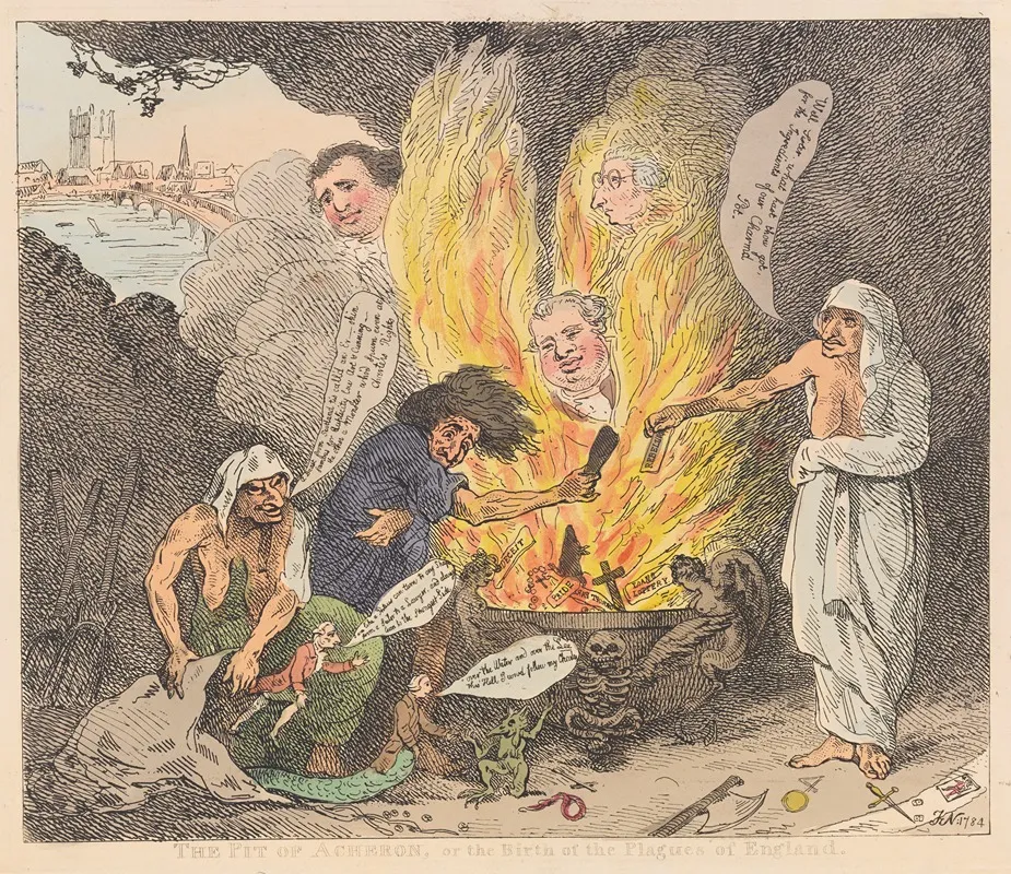 The Pit Of Acheron Or The Birth Of The Plagues Of England