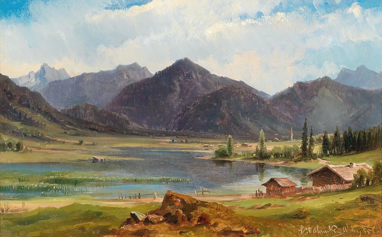 The Plansee In Tyrol