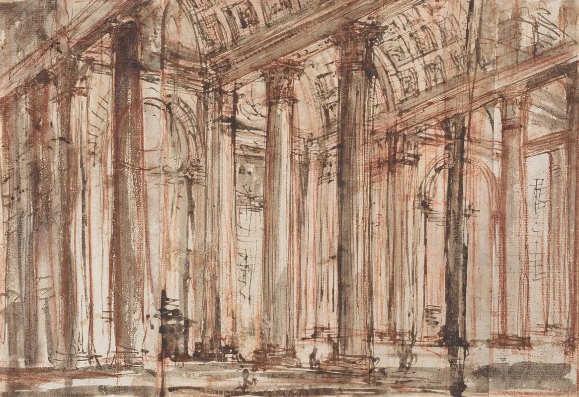 The Portico Of The Pantheon