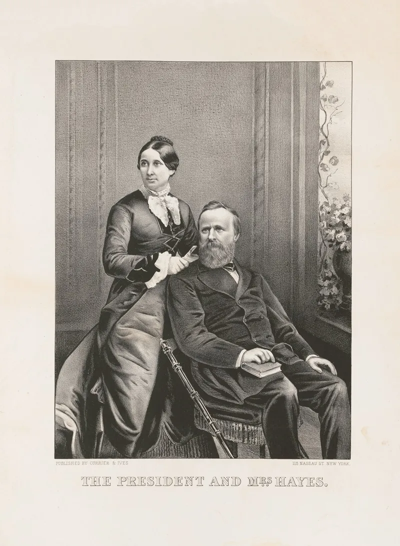 The President And Mrs Hayes