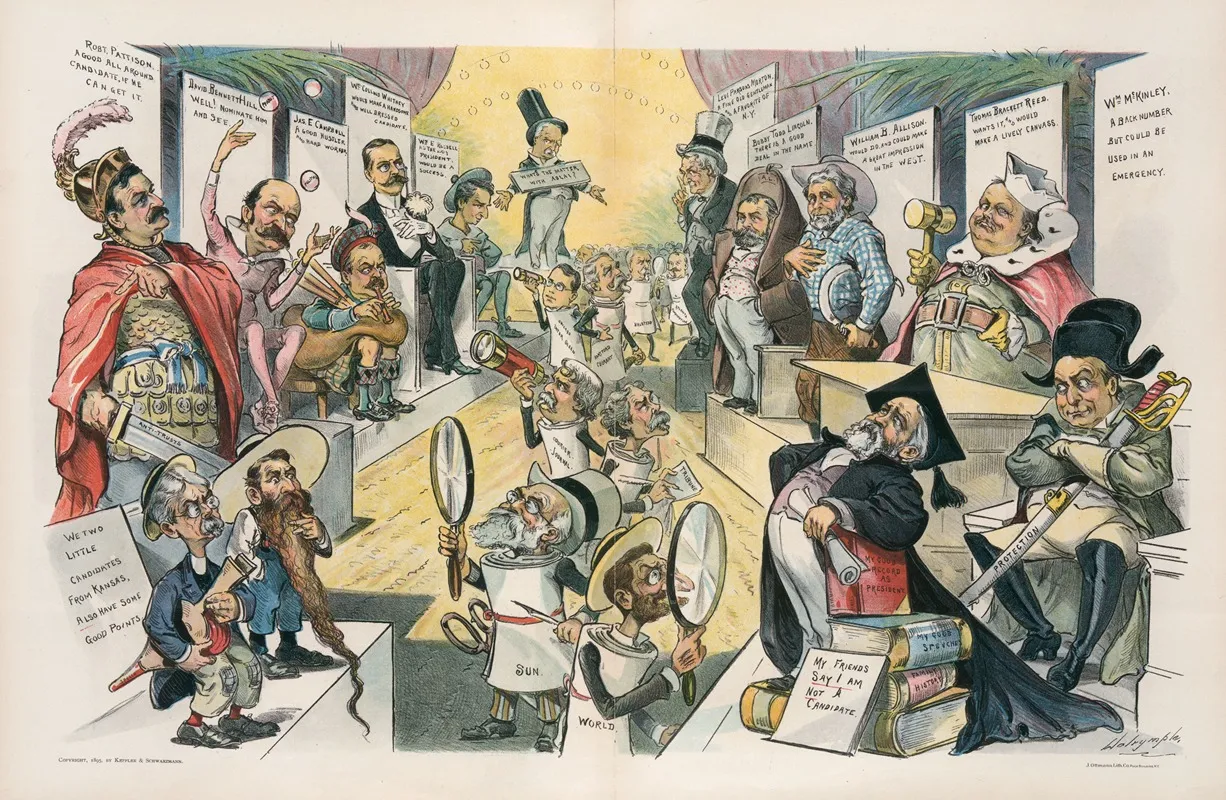 The Press View At The Candidate Show