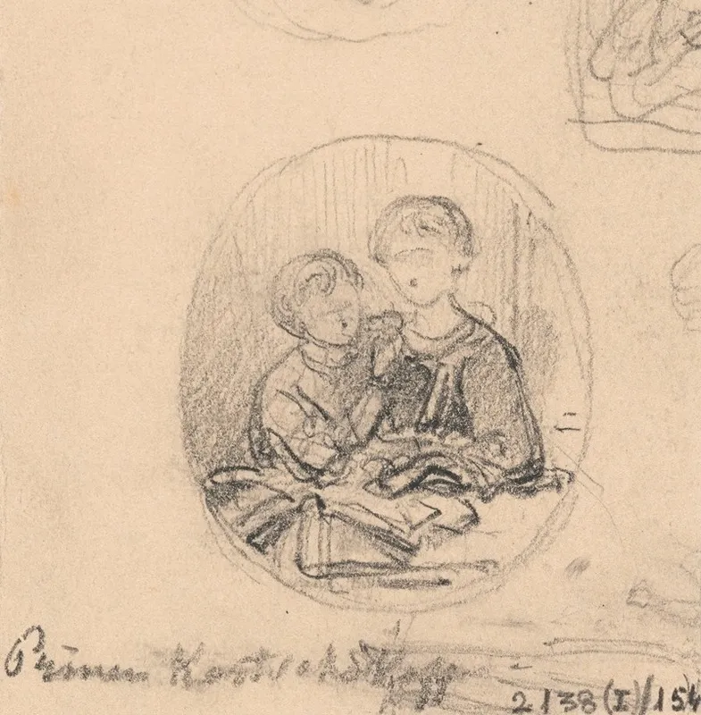 The Princes Kortschakoff by Nicaise De Keyser - Canvas Print