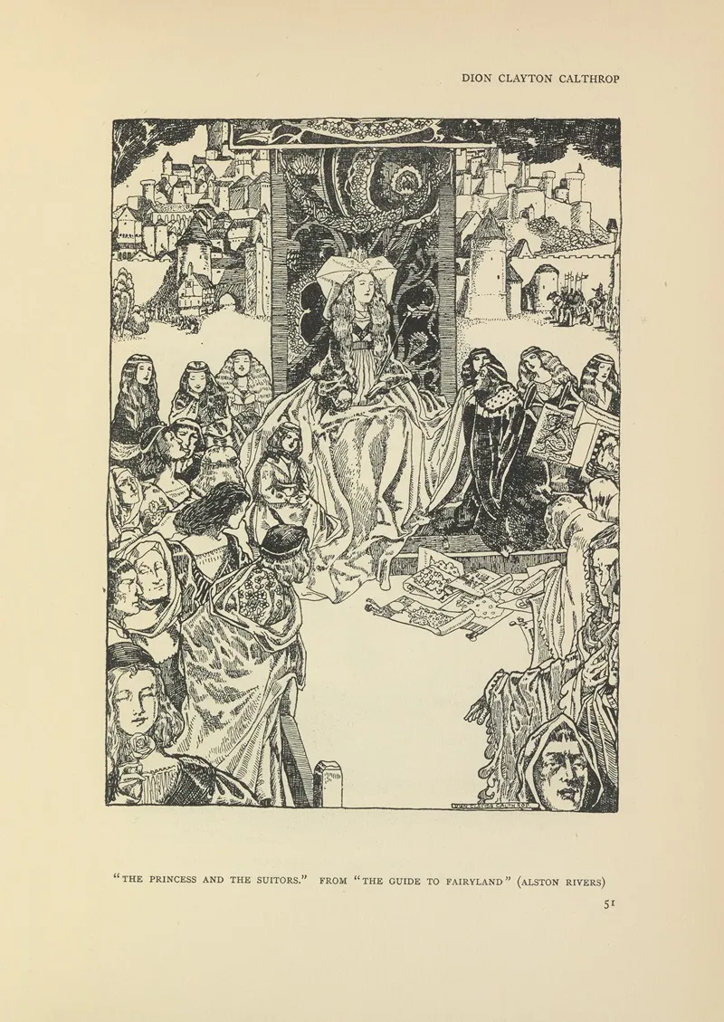 The Princess And The Suitors The Guide To Fairyland