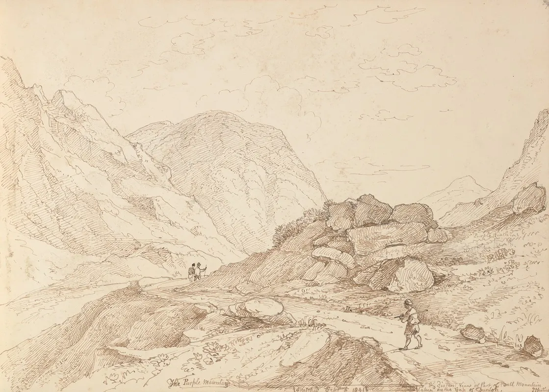 The Purple Mountains 6 September 1841