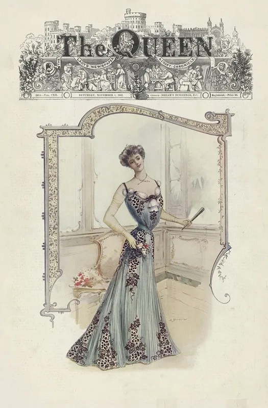 The Queen The Ladys Newspaper Court Chronicle 1 November 1902 Toilette De Diner